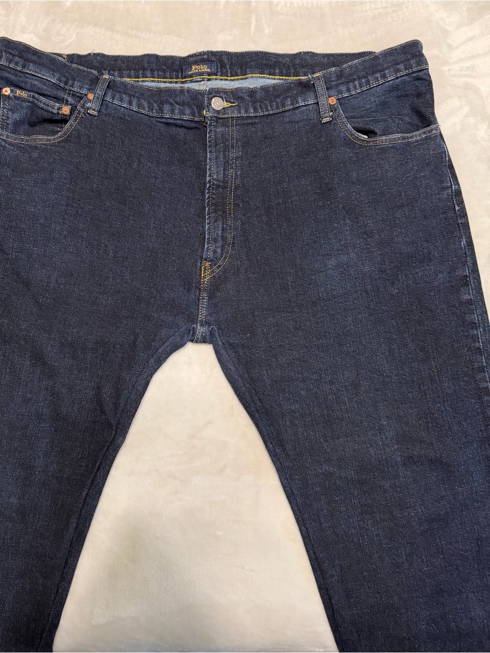 Polo by Ralph Lauren Men's Straight Dark Indigo Jeans